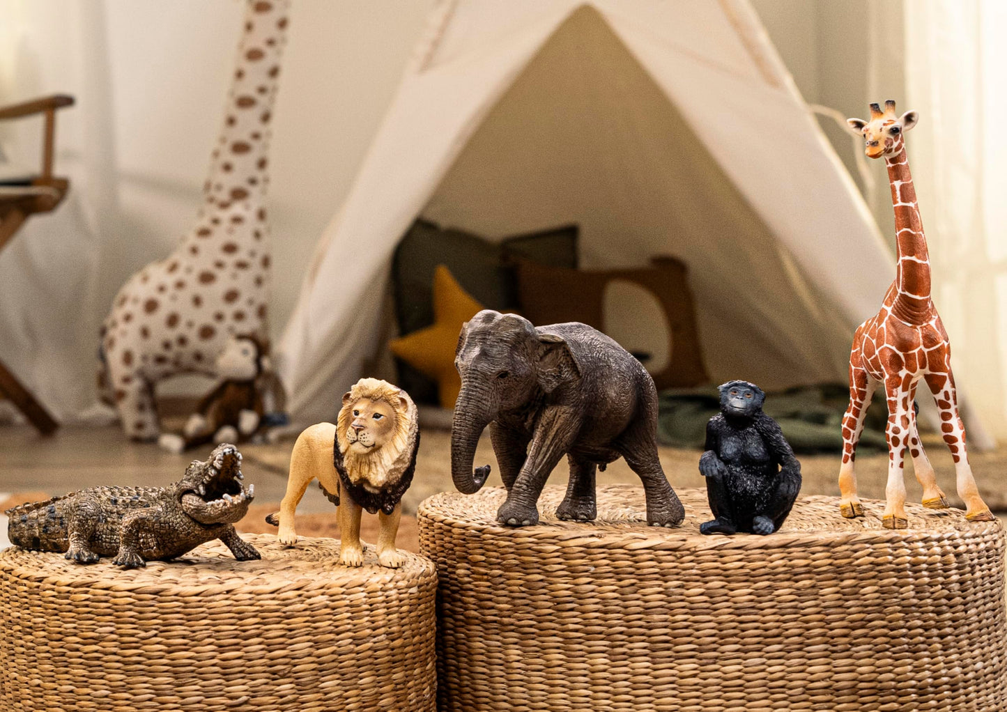 Schleich Wild Life Set de figurină animale sălbatice 5 piese de la 3 ani