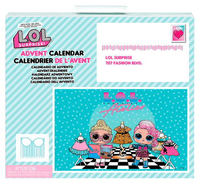 L.O.L. Surprise! Calendar Advent, 25+ surprize, 4+ ani