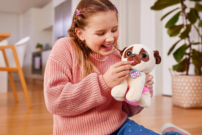 Jucarie de plus surpriza Catelus Interactiv Pets Alive Pooping Puppies