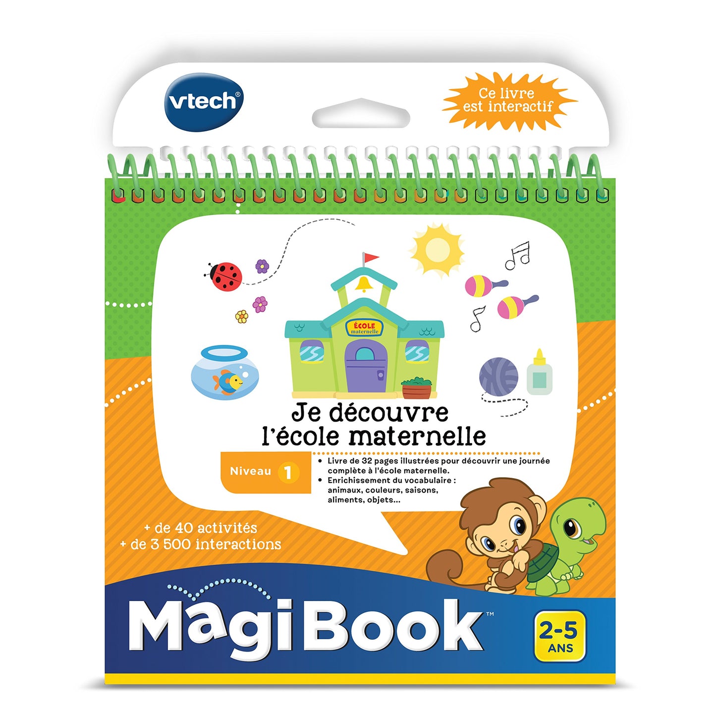 VTech – 480805 – MagiBook – Descopăr Grădinița
