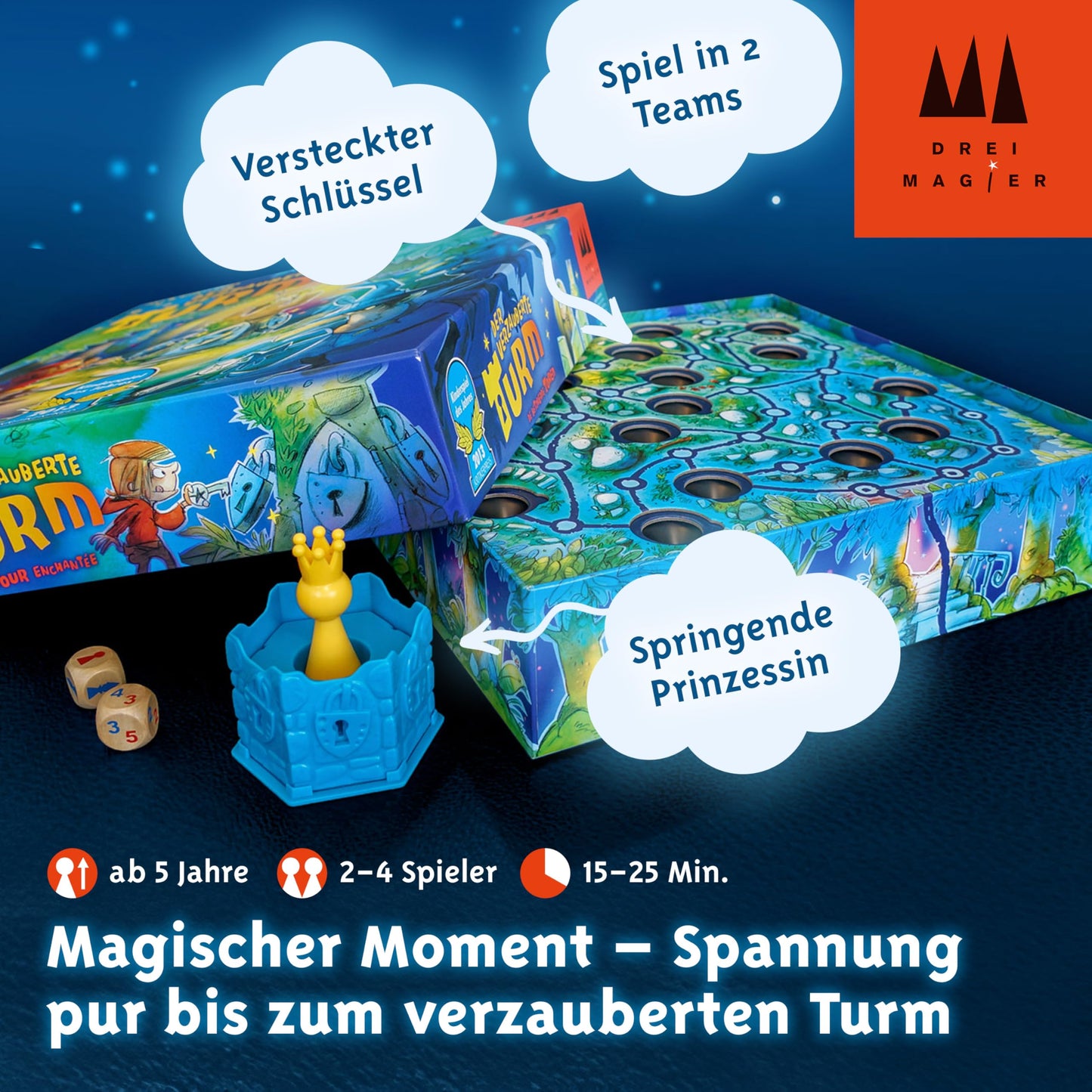 Schmidt Turnul Fermecat, joc copii, 5+ ani