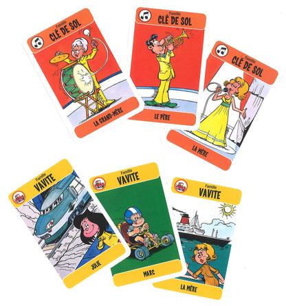 LA DUCALE Ducale Joc de societate clasic cu 7 familii pentru copii și familie de la 3 ani