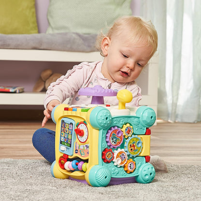 VTech Cub interactiv Baby, muzica si forme, 12-36 luni