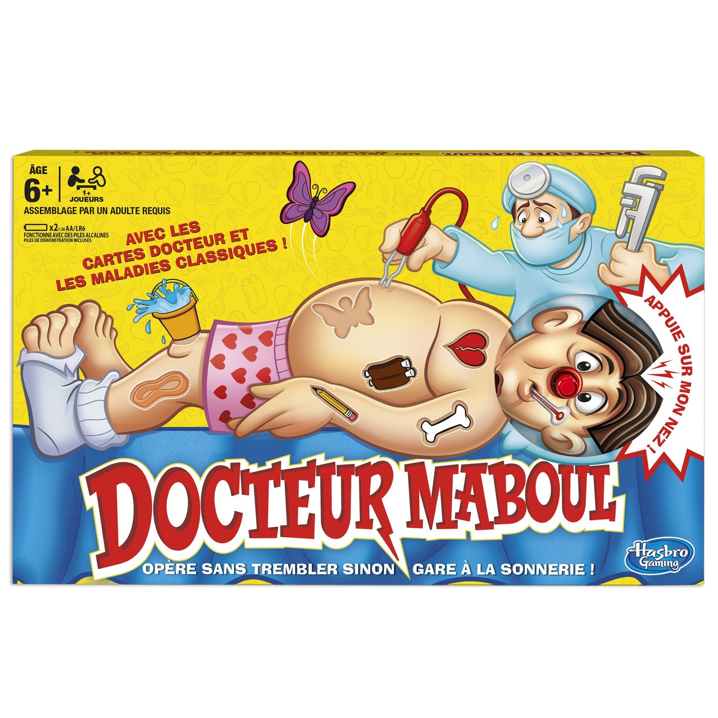 Joc de societate Hasbro Doctor Maboul (versiune în limba franceză)