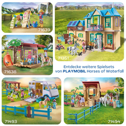 PLAYMOBIL 71493 Scoala mobila echitatie, 4+ ani