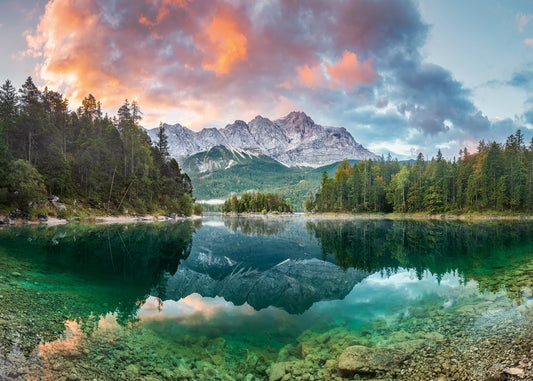 Ravensburger 12000358 Puzzle Zugspitze, 1000 piese