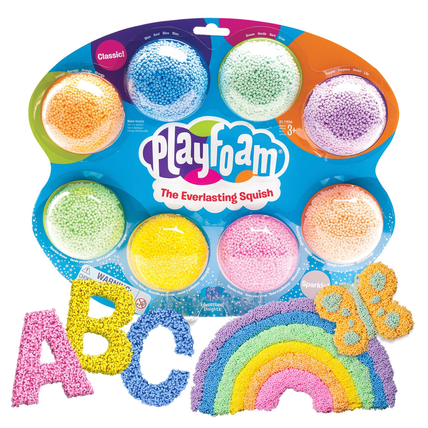 8 Jucării senzoriale pentru copii Playfoam de la 3 ani, ideal pentru terapie și activități creative, cadouri pentru băieți și fete de 3-6 ani.