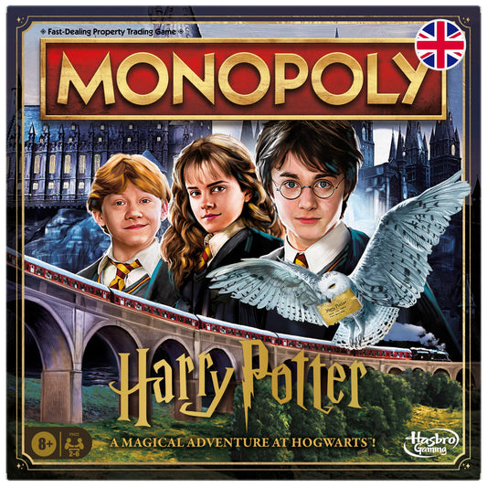 Hasbro Gaming Monopoly Harry Potter Edition Joc de societate strategie 8+ ani
