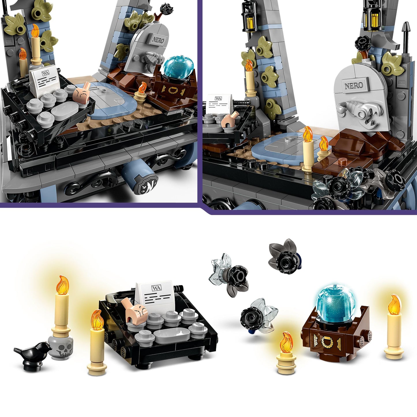 LEGO Wednesday 76780 Figurina Wednesday Addams, 10+ ani