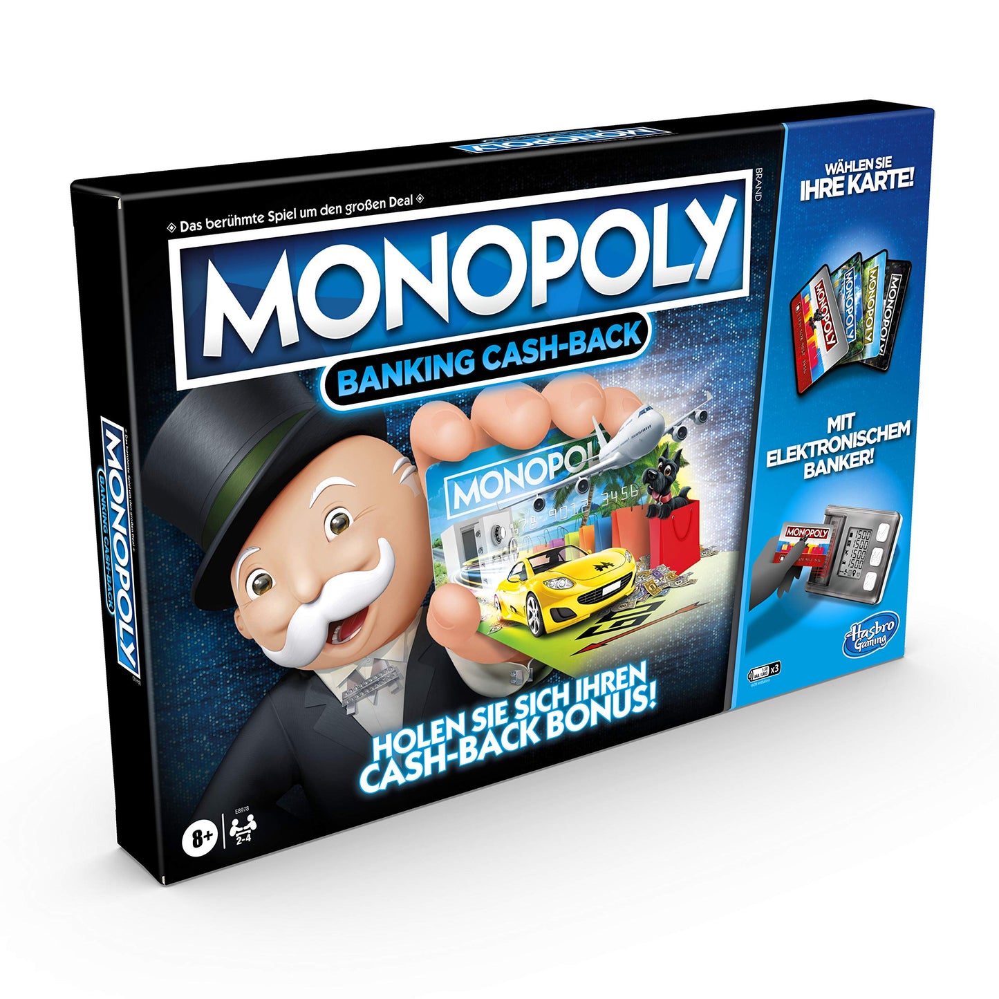 Hasbro Monopoly Banking Cash-Back, joc electronic