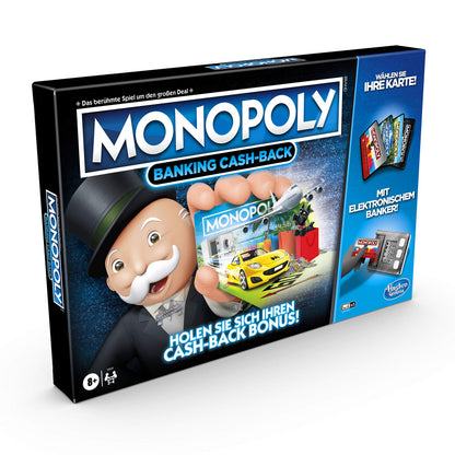 Hasbro Monopoly Banking Cash-Back, joc electronic