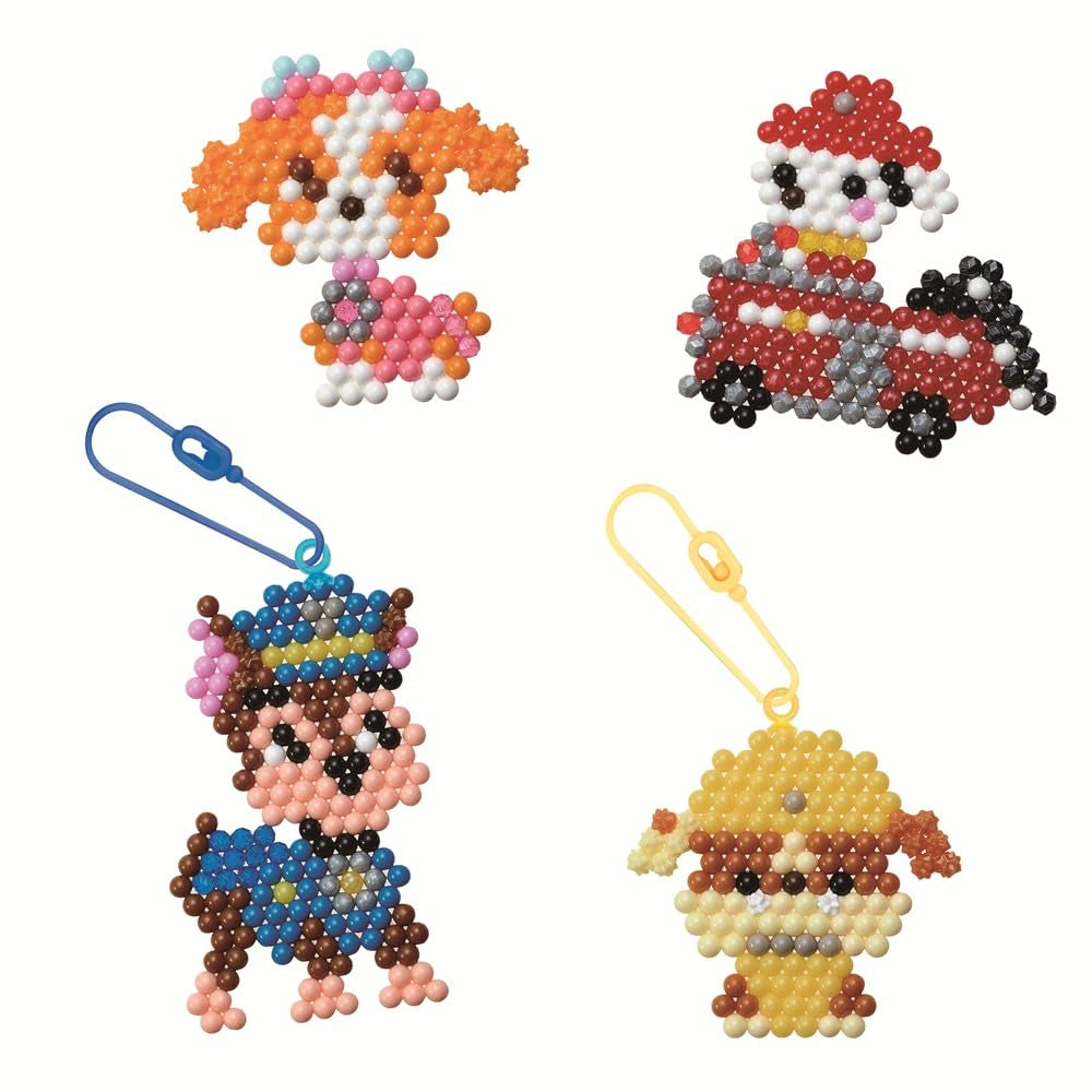 Aquabeads 35125 Set breloc Paw Patrol, 600 perle, 4+ ani
