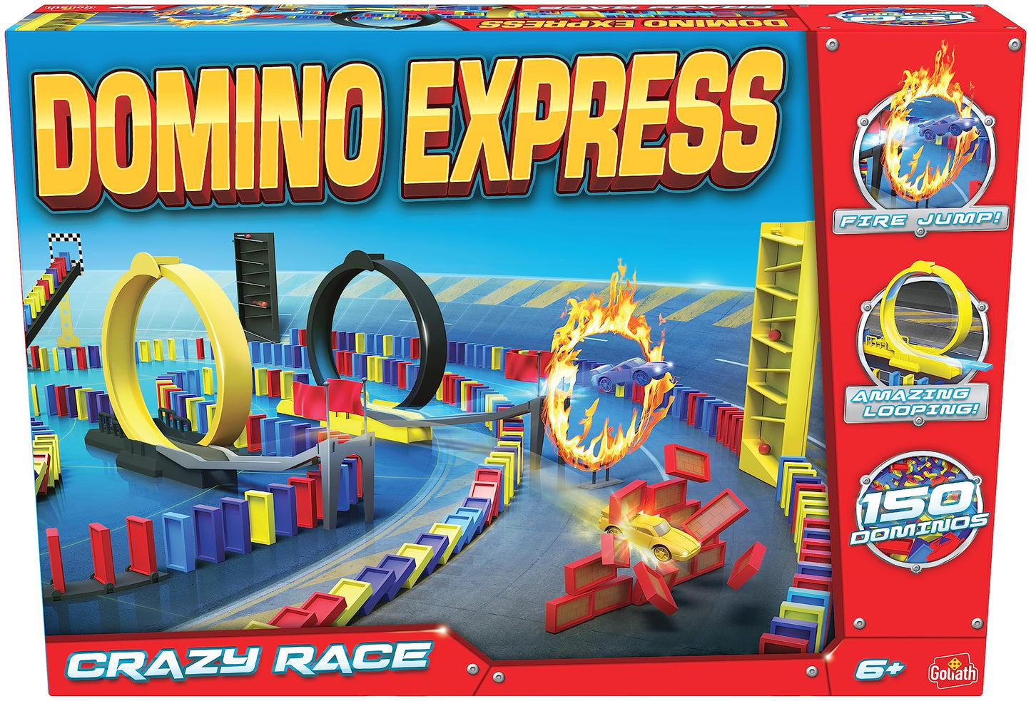 Goliath Domino Express Crazy Race, 6+ ani