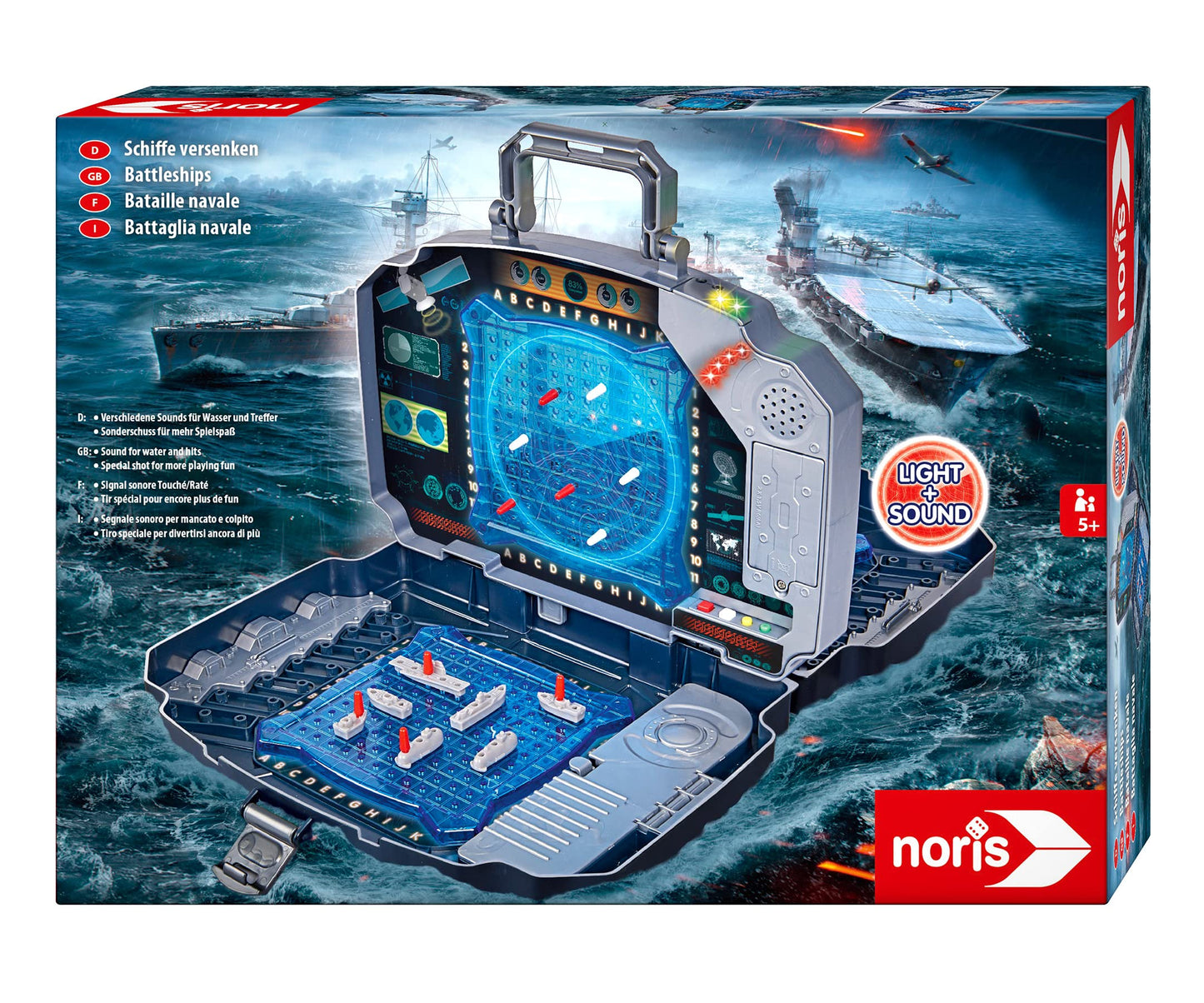 Noris Sea Battle Deluxe Joc bătălie navală