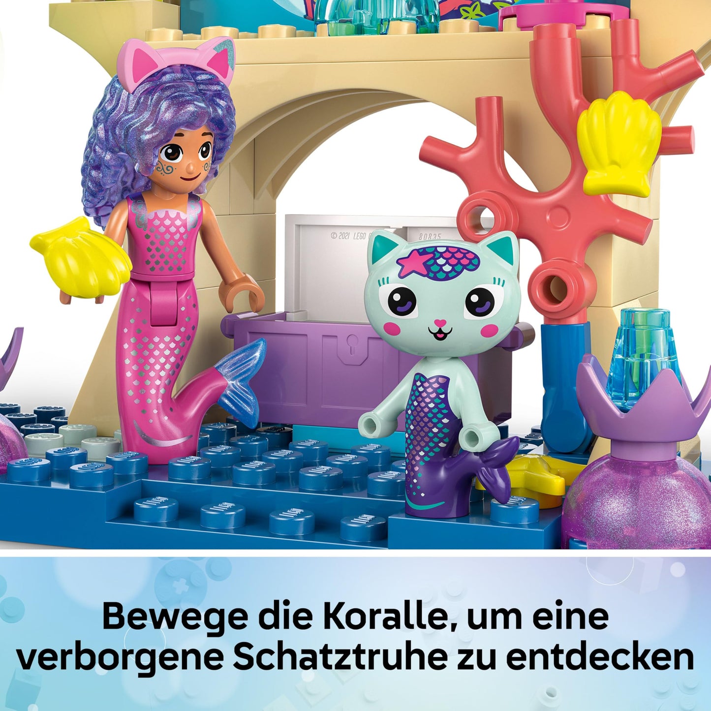 LEGO 11204 Gabby's Dollhouse Aventură Acvariu Sirenă, 4+ ani