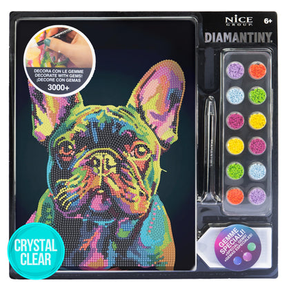 Diamantiny 96023 Mozaic cu cristale DIY Bulldog