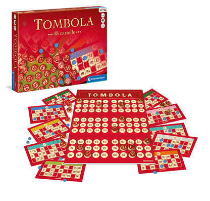 Clementoni Tombola Clasic Joc de Masă, Multicolor, 16557