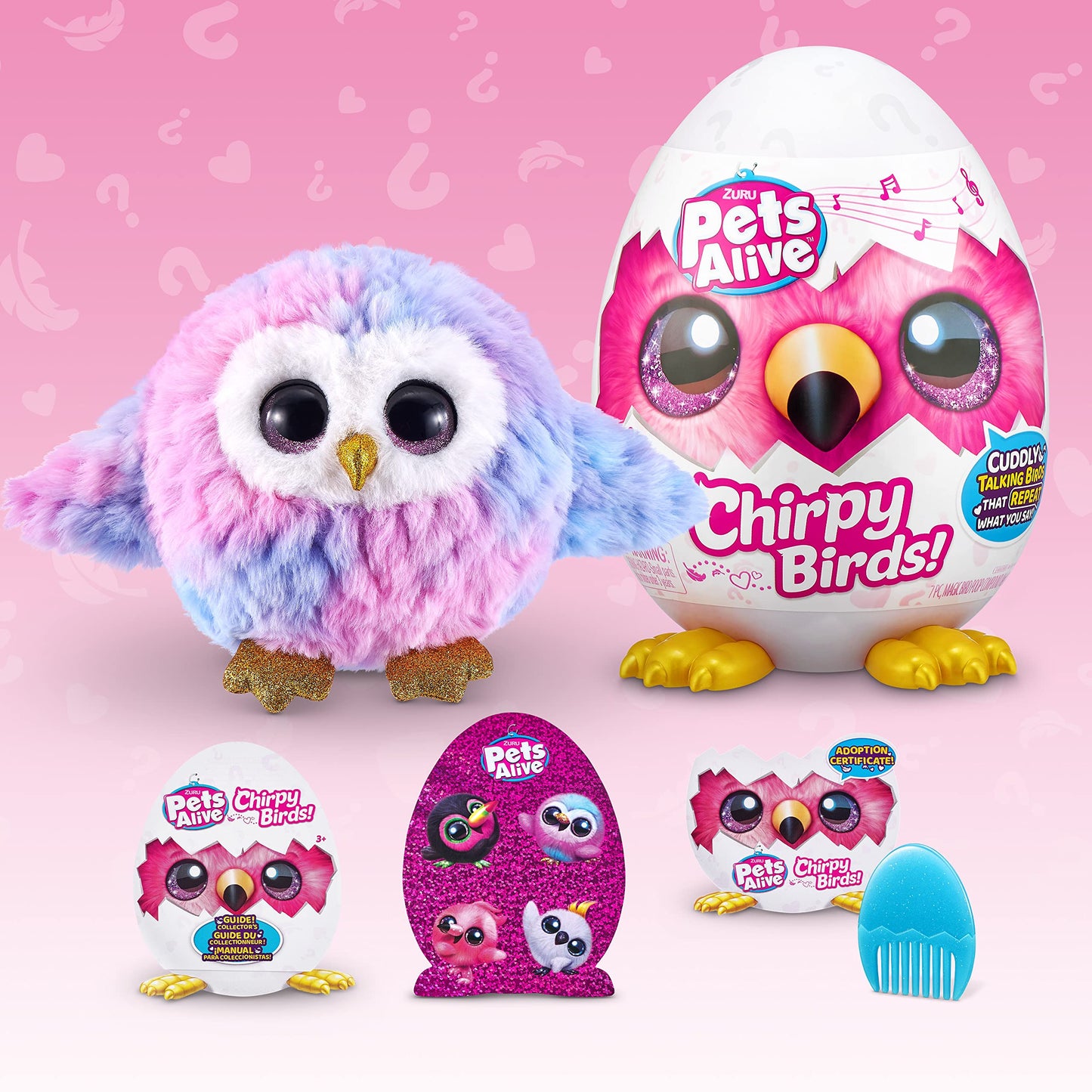 Pets Alive Chirpy Birds Bufnita Normi, ou surpriza