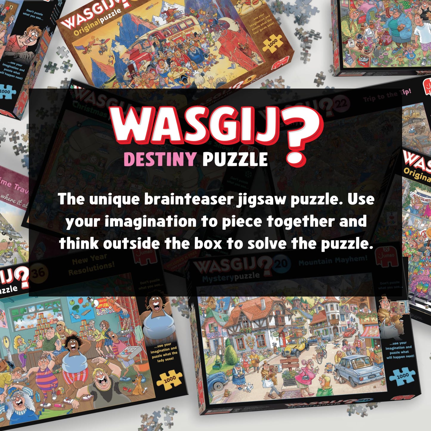 Wasgij Destiny 29 Puzzle La Camping, 1000 piese