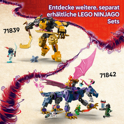 LEGO NINJAGO Kais Motorradrennen Set de joacă cu 2 motociclete ninja și 2 minifigurine 6+ ani