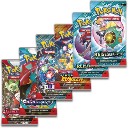 Pokémon PKM EX Colecție Premium, 6 pachete booster
