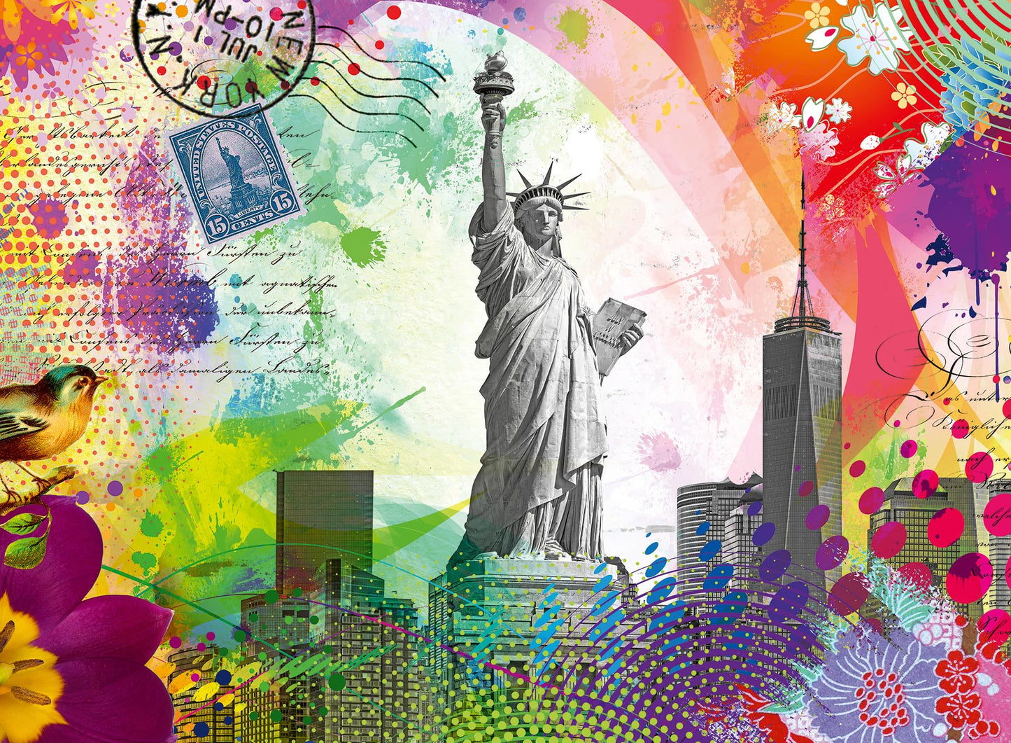 Ravensburger Puzzle Carte Postala New York, 500 piese
