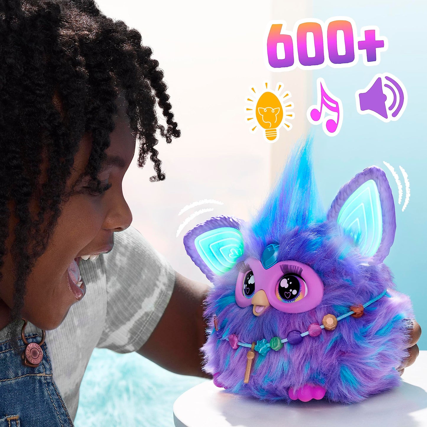 Hasbro Furby Jucărie de pluș interactivă mov 6+ ani