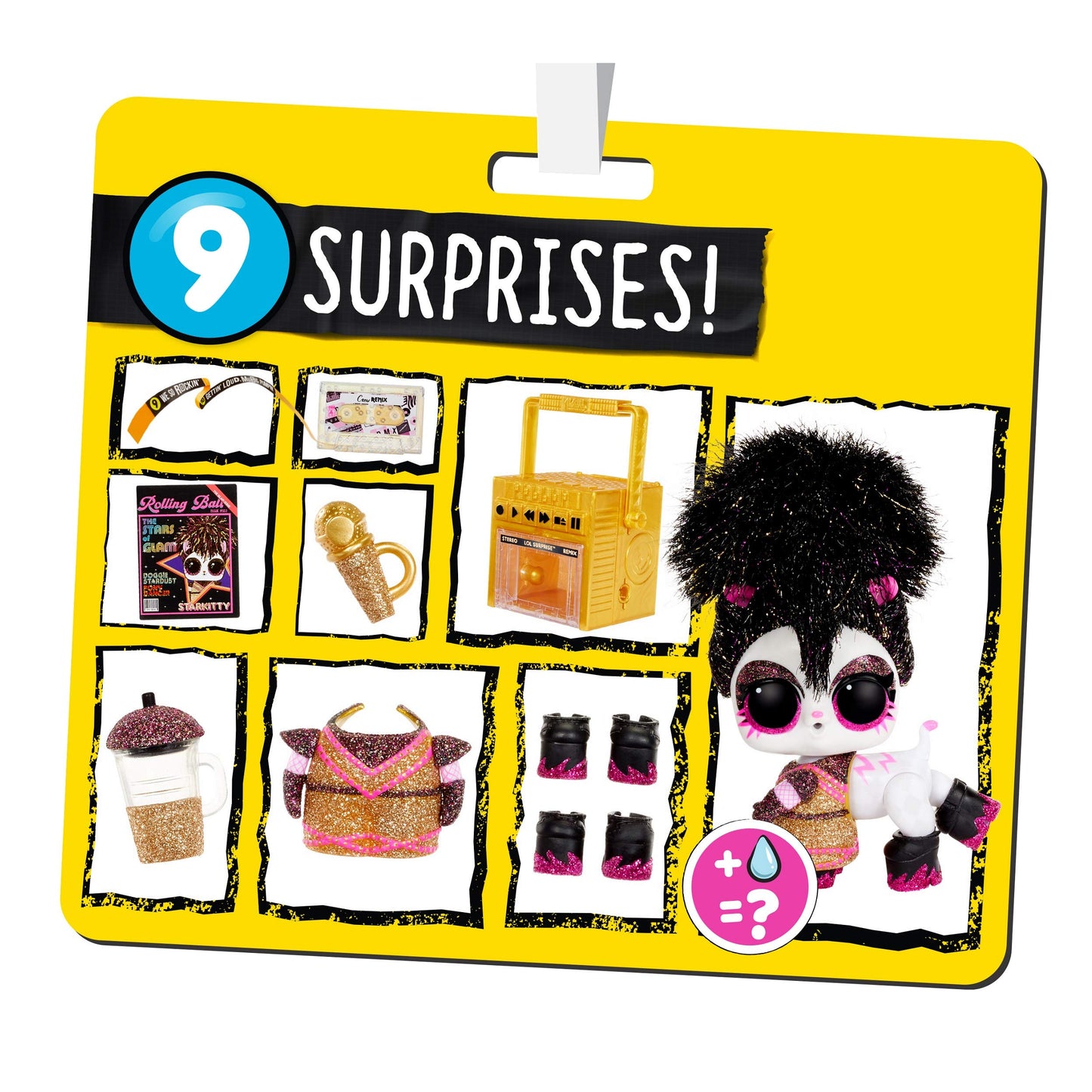 L.O.L. Surprise! Remix Pets Figurina, 9 surprize