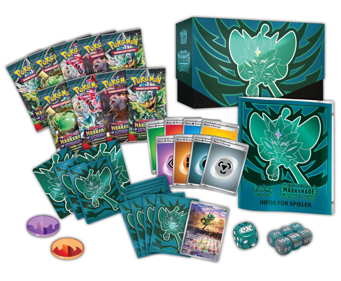 Pokémon Cutie Top-Trainer, 9 pachete booster