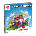 Winning Moves WM02787-ML1-6 Puzzle Mario Kart în jurul lumii 500 piese