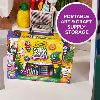 Set de Creioane Colorate Crayola cu Miros Amuzant, 32 de Piese, Creioane Colorate Spălabile pentru Copii, Creioane Filz Unguente cu Vârf Conic, Set de Crafting, Creioane pentru Pictat, Recomandate pentru Copii de la 3 Ani
