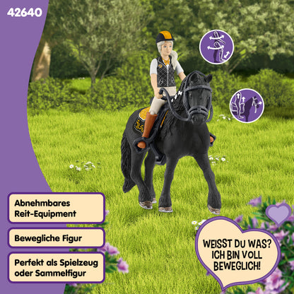 Schleich Horse Club Set de joacă cu cai Tori & Princess figurină mobilă cu cal, șa, ham și pătură pentru șa 5+ ani 8 piese