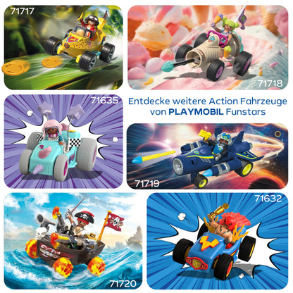 Playmobil 71717 Jet Spațial Fun Stars, 4+ ani