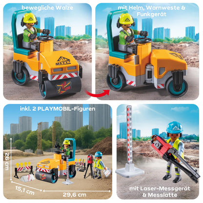 PLAYMOBIL 71751 Santier rutier