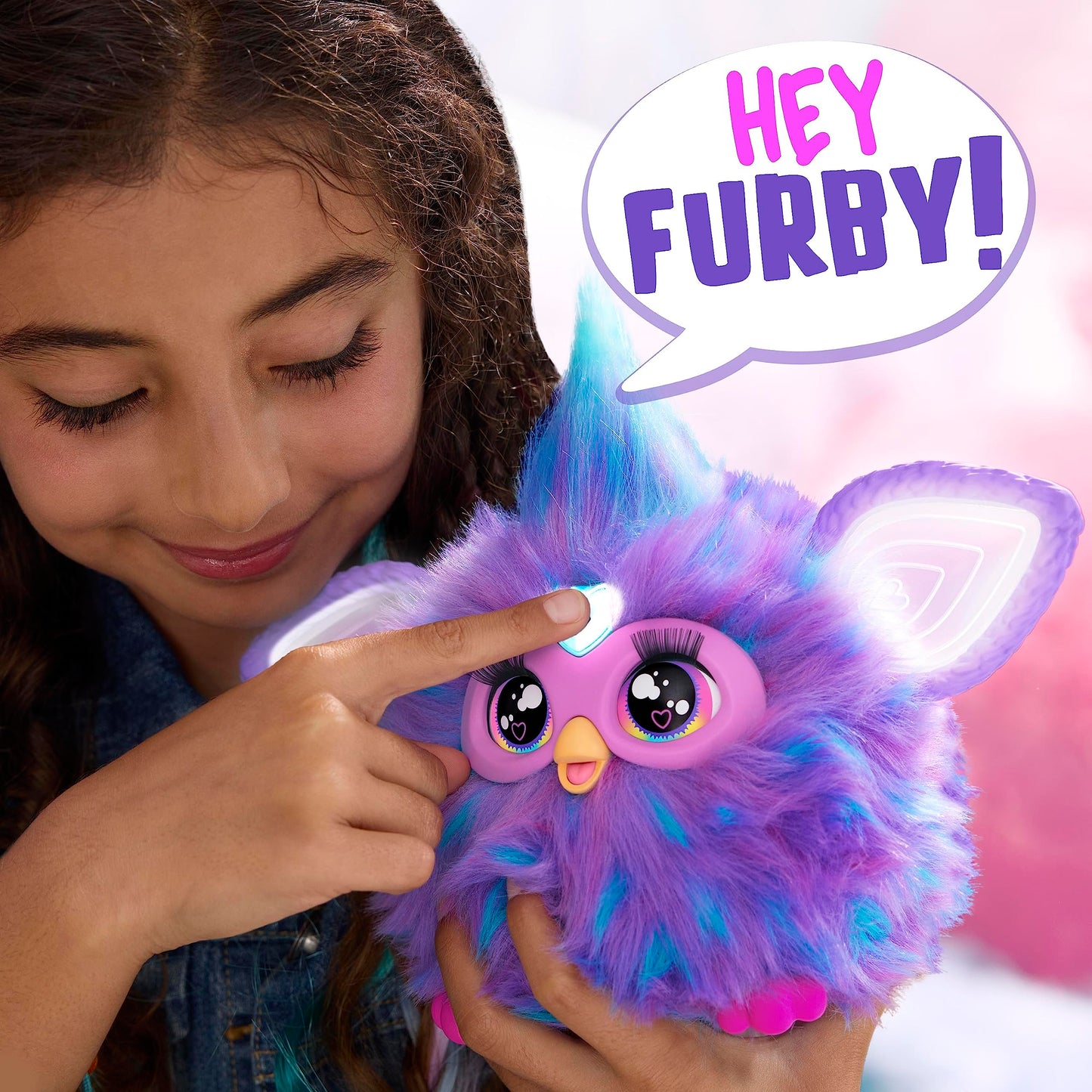 Hasbro Furby Jucărie de pluș interactivă mov 6+ ani