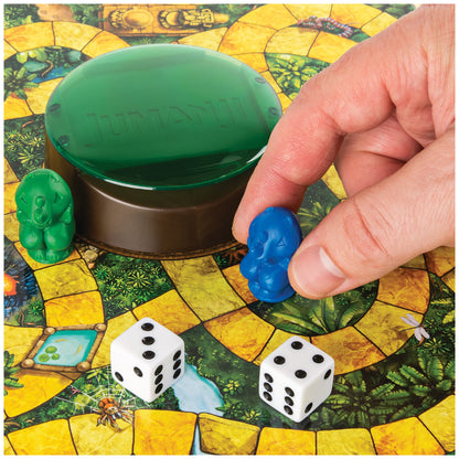 Joc de Masă Jumanji Spin Master 6062309 pentru 2-4 Persoane, Verde, versiune germană