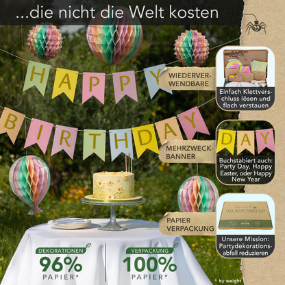 Itsy Bitsy Party Co Decorațiuni petrecere reutilizabile