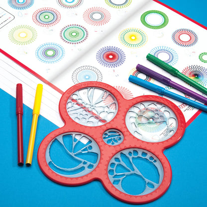 Silverlit Spirograph Cyclex Set creativ, 6 markere, 20 foi