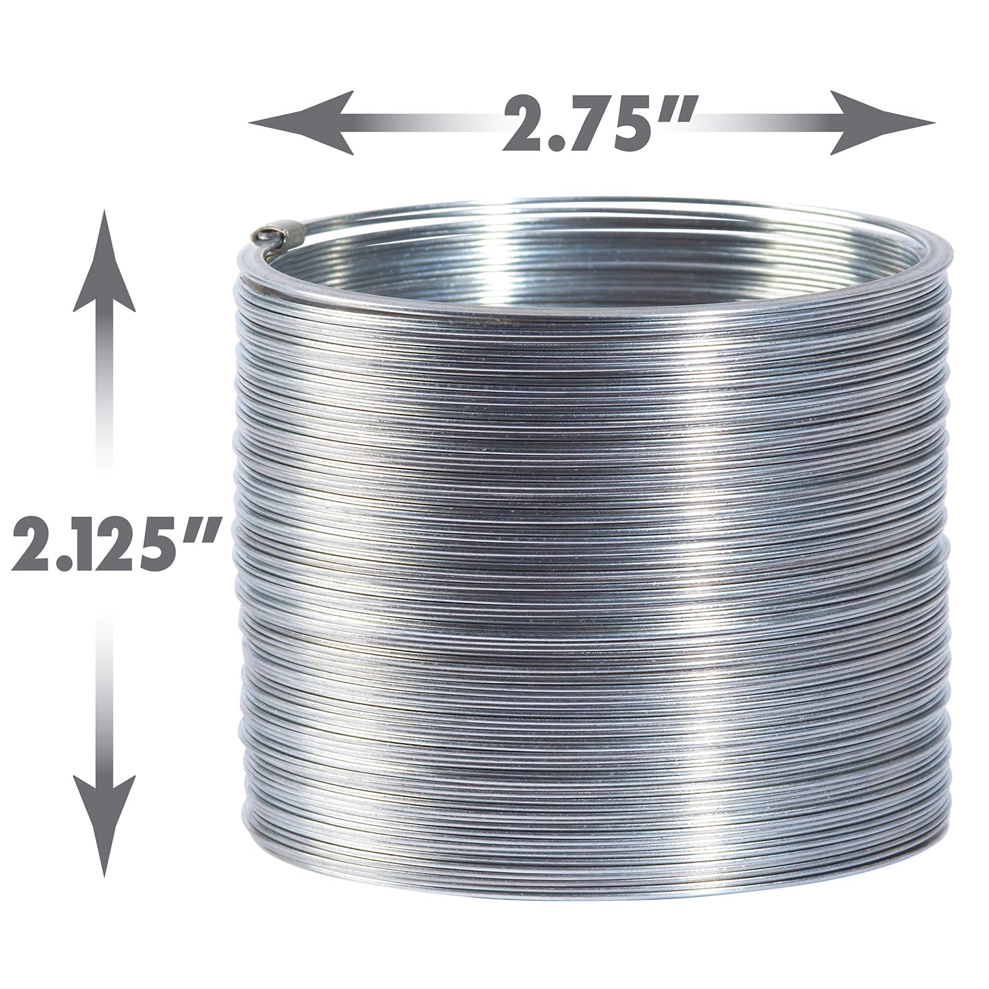 Just Play Original Slinky Jucărie cu Arc Metalic Antistres pentru Copii de la 5 Ani