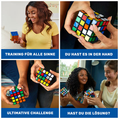 Cub Rubik’s 4x4 Master - Cubul 4x4 ultimativ pentru profesioniști în logică de la 8 ani, ideal pentru călătorii, calitate superioară, manevrare ușoară, culori strălucitoare.