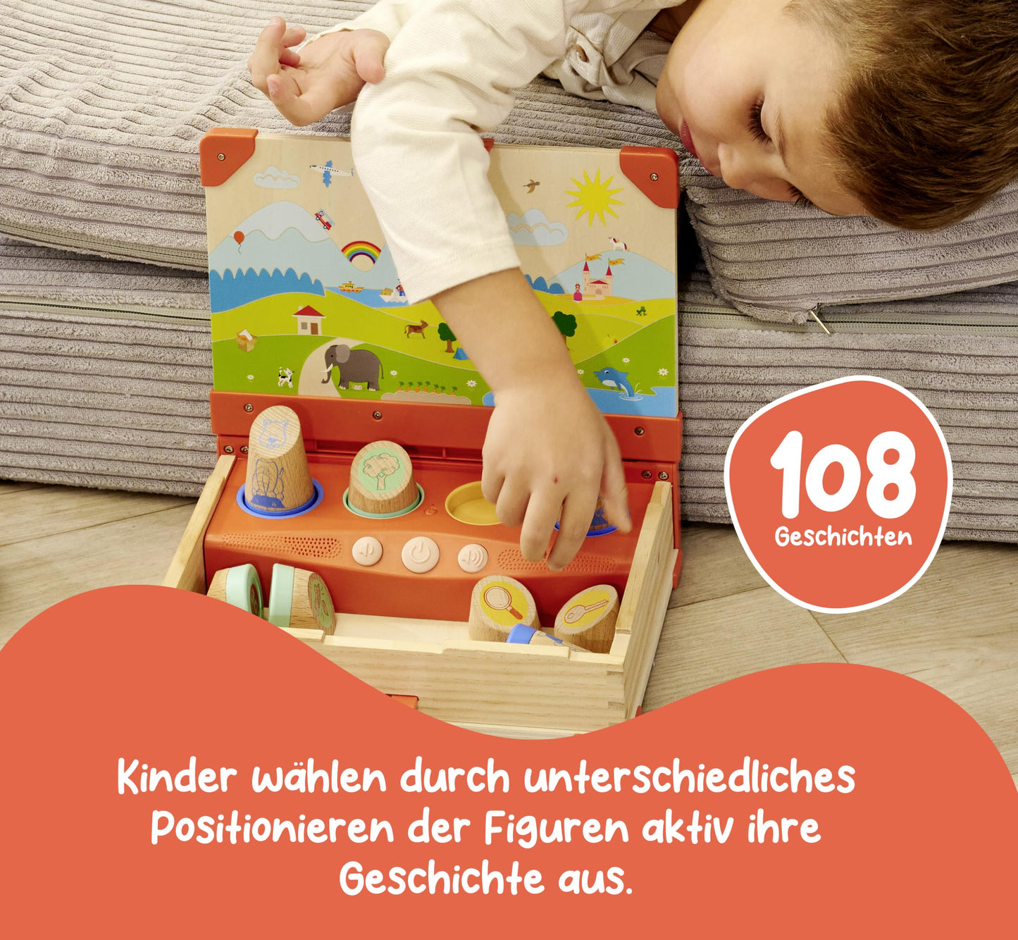 Eichhorn LiLUMi Carte Audio, 108 povesti, 3+ ani (germana)