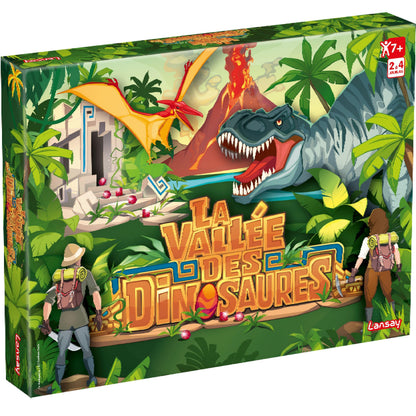 Lansay La Vallée des Dinosaures Joc de societate 3D junglă de la 7 ani