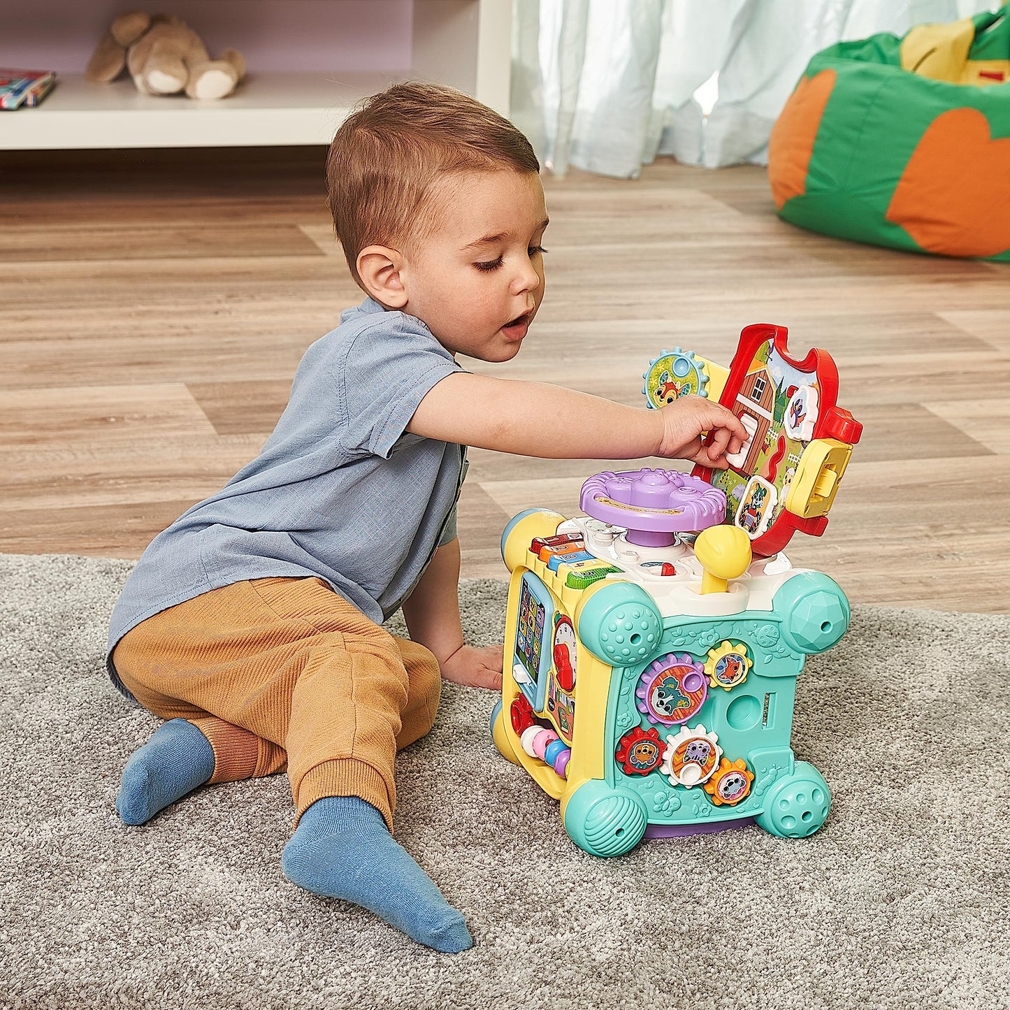 VTech Cub interactiv Baby, muzica si forme, 12-36 luni