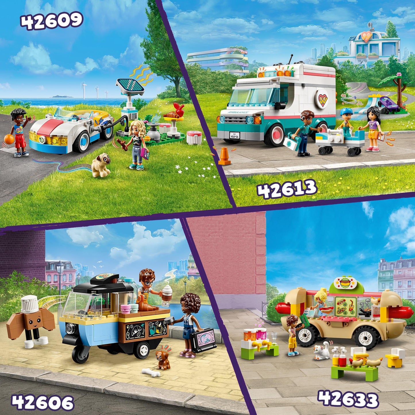 LEGO Friends Café Mobil 42606, 6+ ani