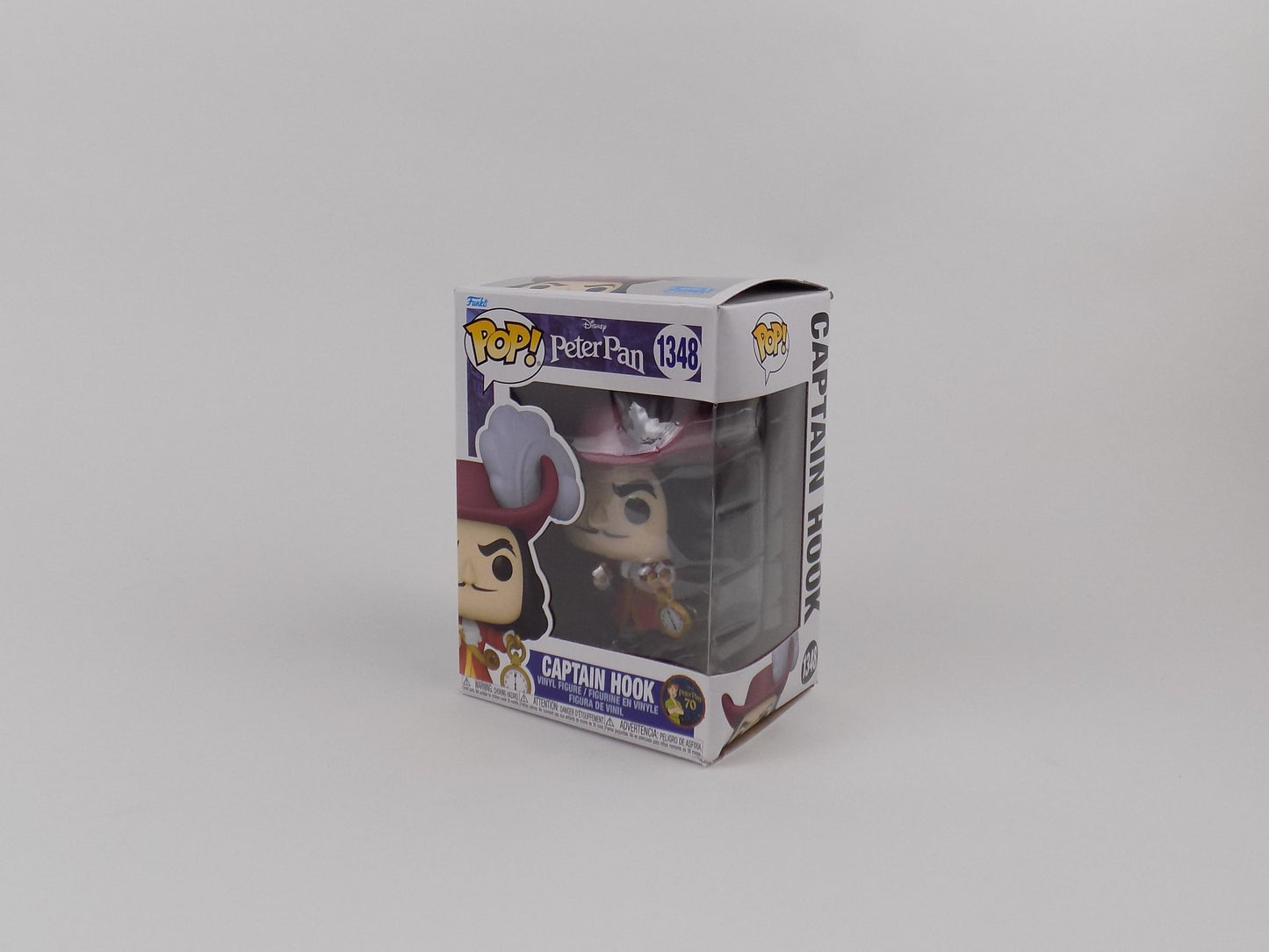 Peter Pan - Captain Hook, Mov, 9.5 cm Funko Pop Disney