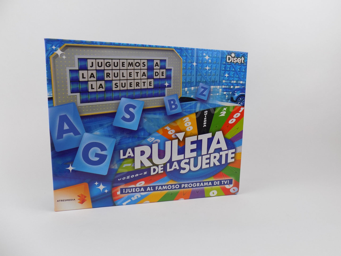 Roata Norocului - Joc de Masă pentru 2-4 Jucători, de la 12 Ani, Roșu  in Spaniola