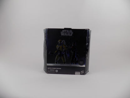 Star Wars The Black Series, Ned-B și Purge Trooper, Pachet de 2 Figurine din Grafit de 15 cm, Exclusiv pe Amazon