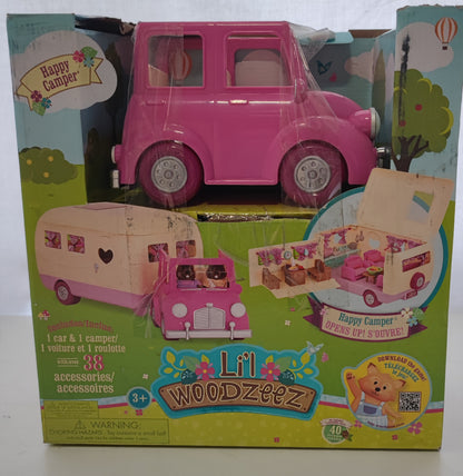 Li'l Woodzeez 61166Z Set Rulotă, 13 piese, 3+ ani