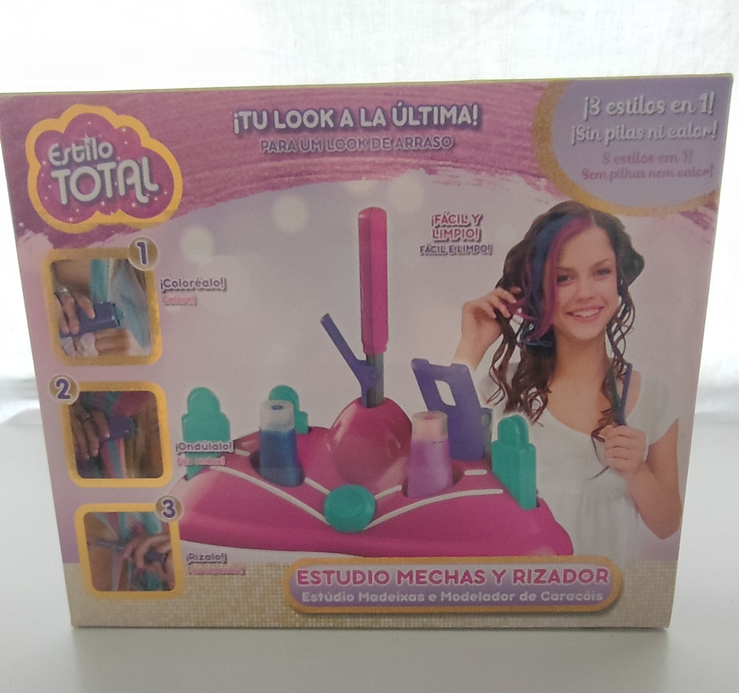 Set coafura cu ondulator Estilo Bizak