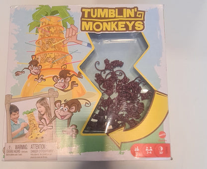 Mattel Tumblin Monkeys Joc de societate cu maimuțe, joc de îndemânare